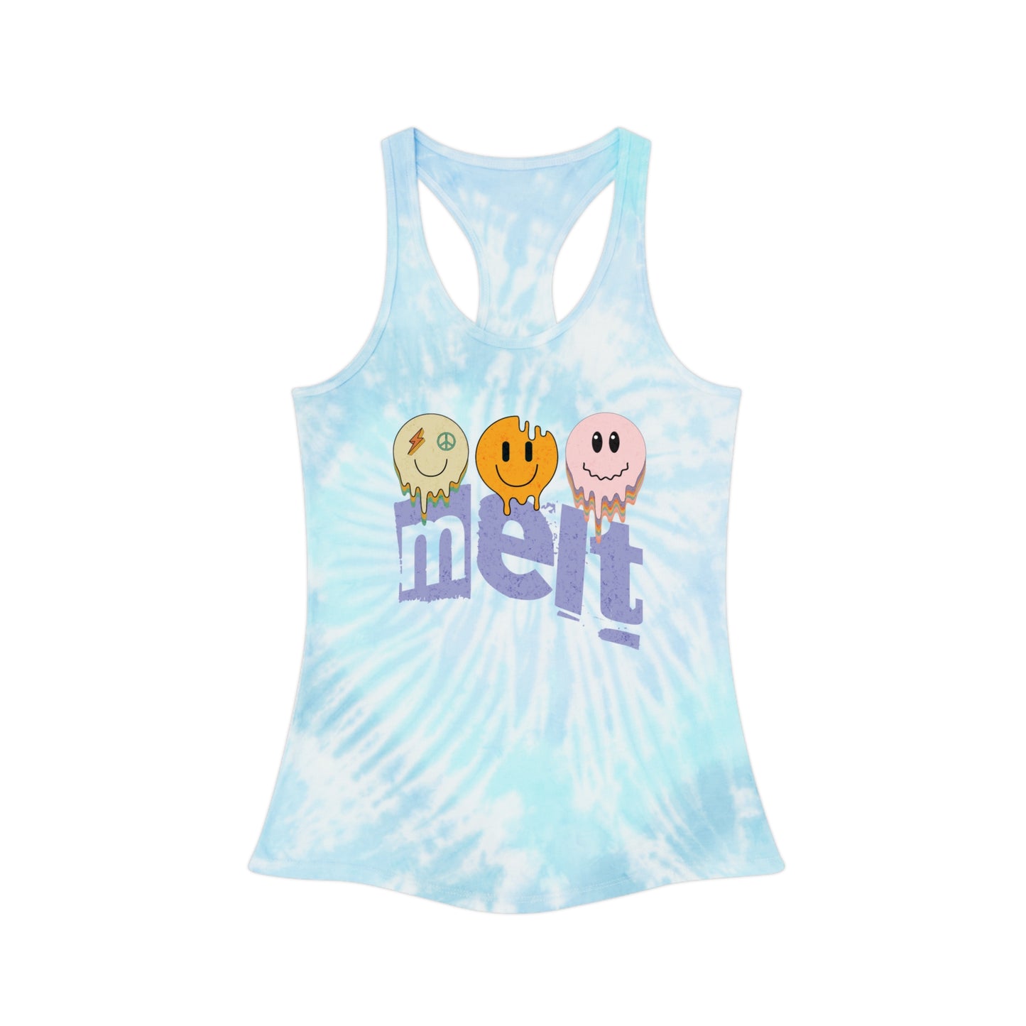 Melt Tie Dye Racerback Tank Top