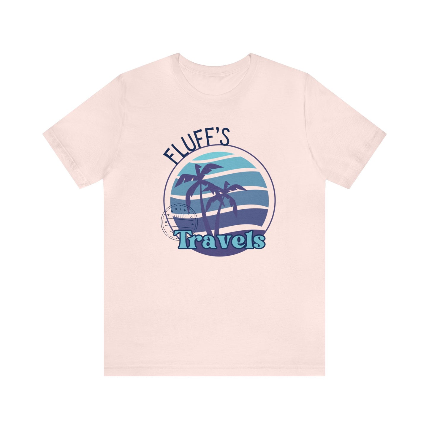 Fluff's Travels - Unisex Jersey Short Sleeve Tee