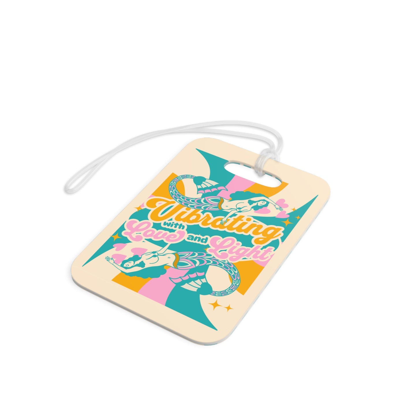 Love and Light Luggage Tag