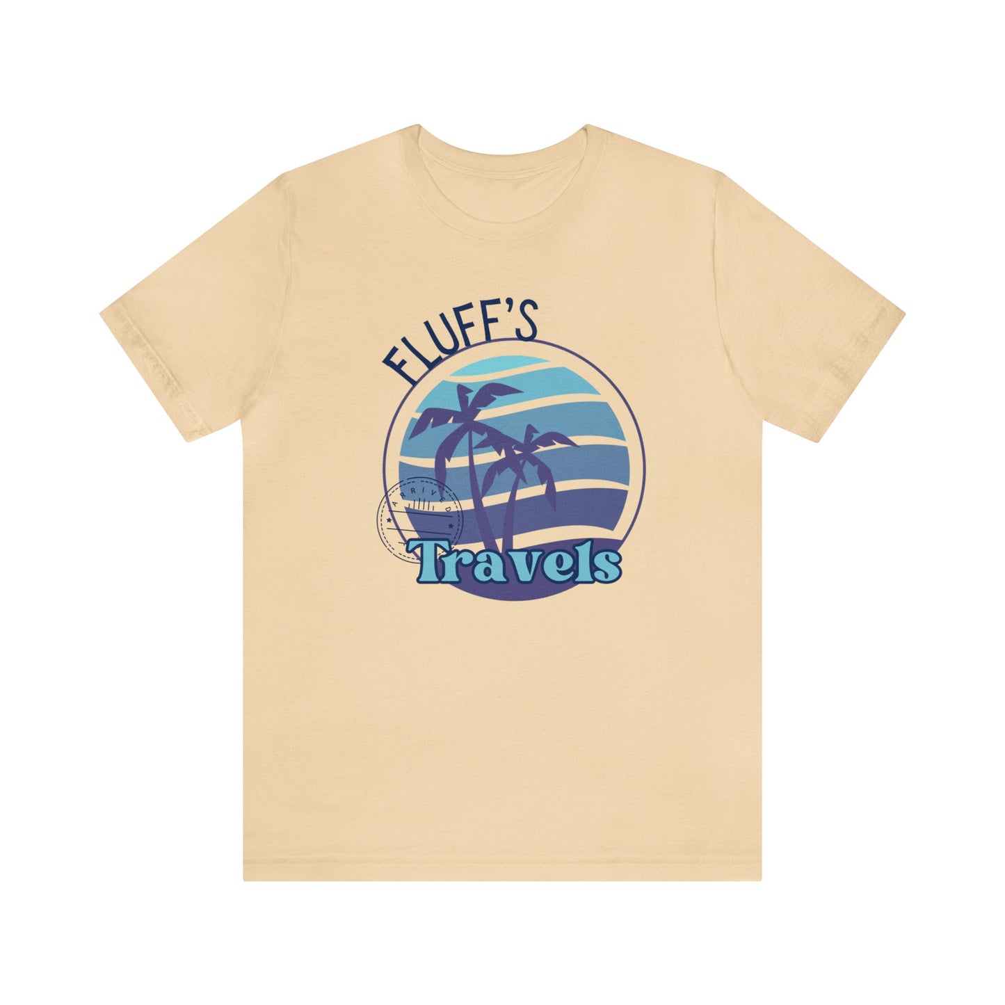 Fluff's Travels - Unisex Jersey Short Sleeve Tee