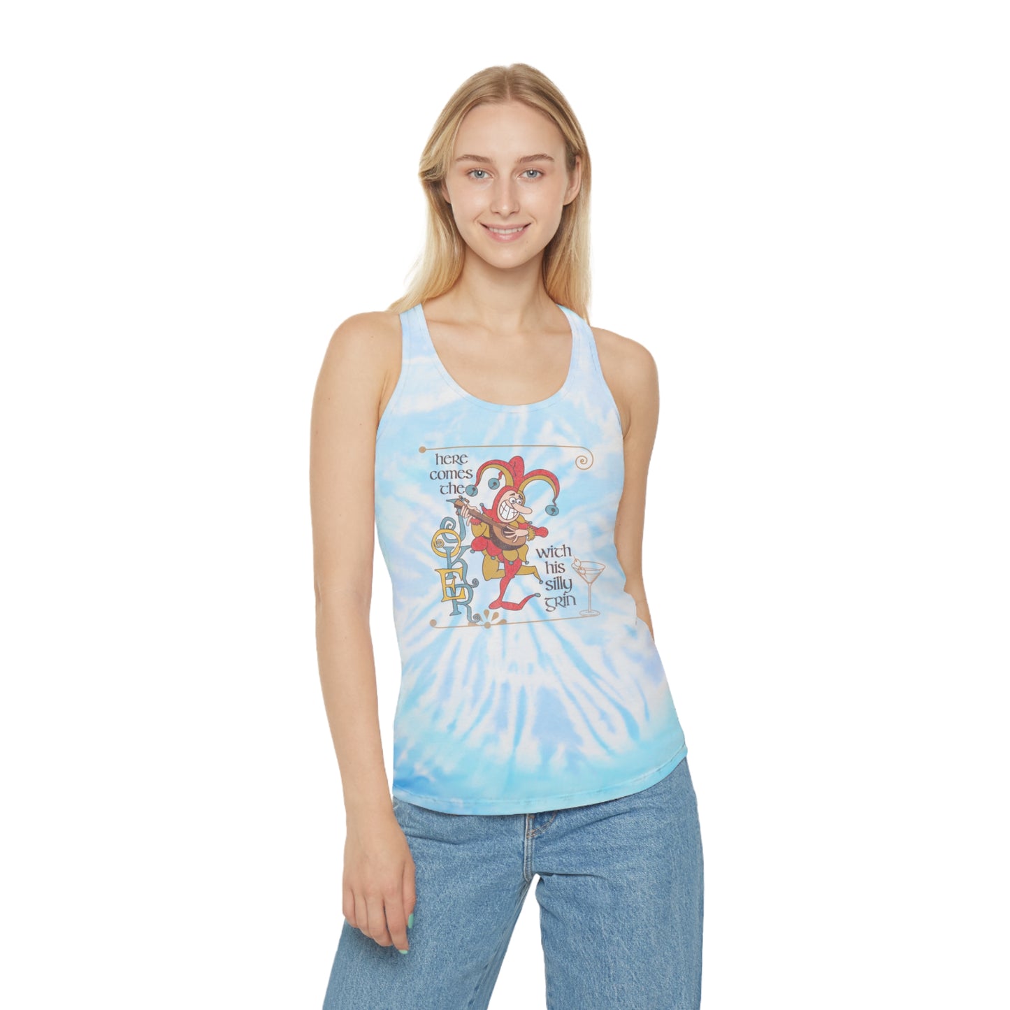 Bathtub Gin Tie Dye Racerback Tank Top