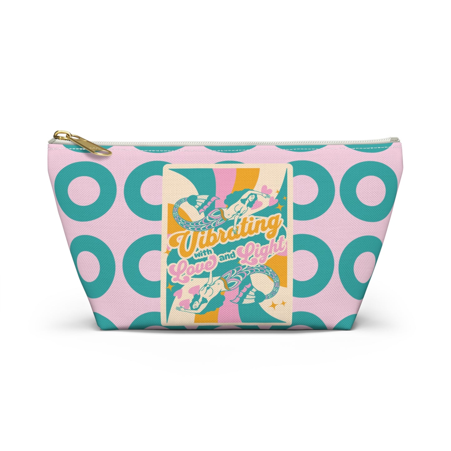 Donuts + Mermaids Accessory Pouch w T-bottom