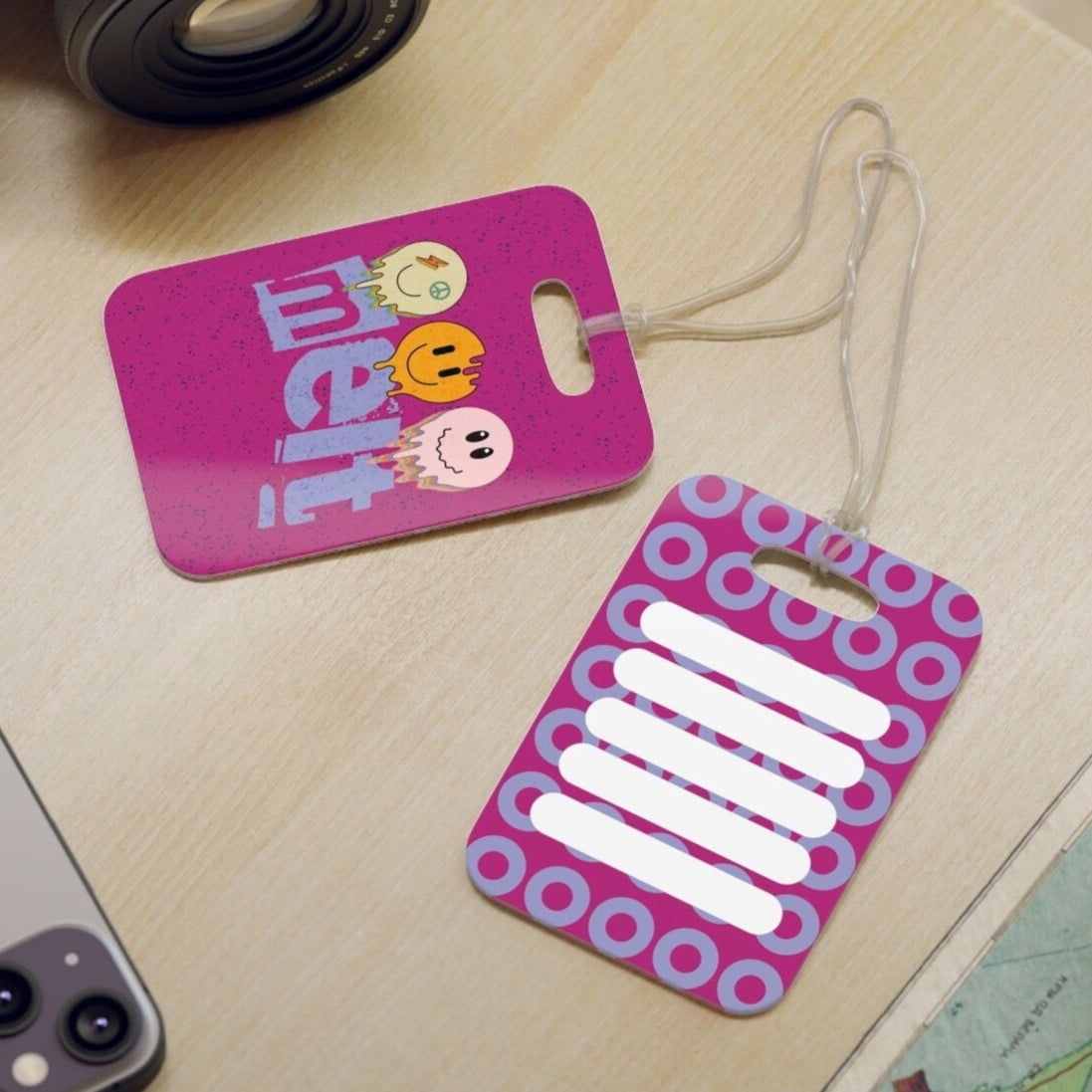 Melt Double Sided Luggage Tag