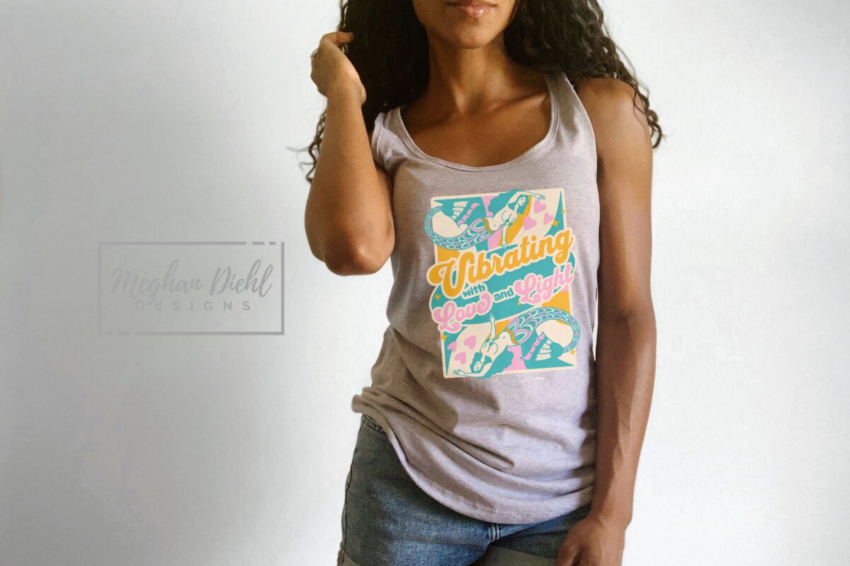 Love and Light Women's Racerback Tank